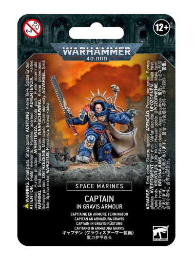 Space Marines: Captain in Gravis Armour
