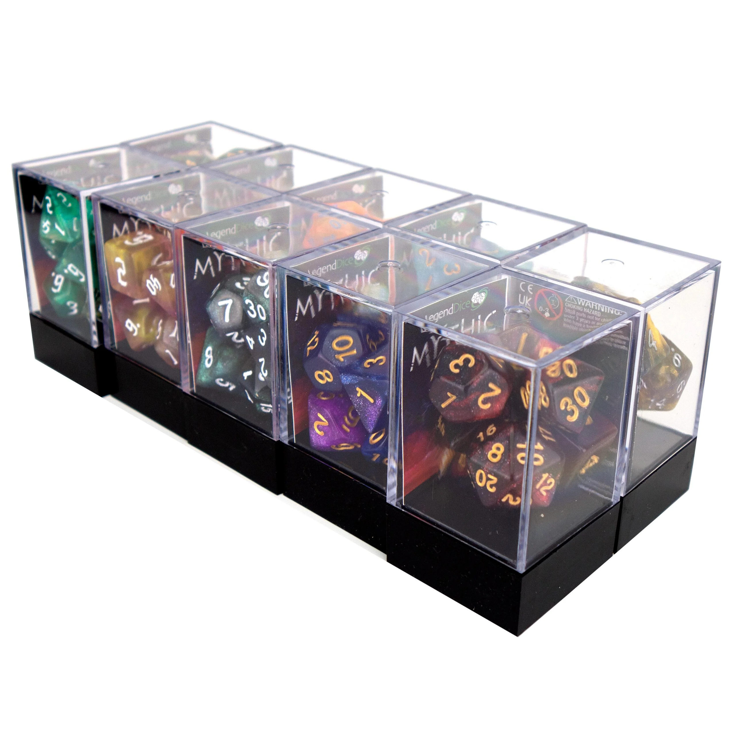 Legend Dice: Mythic Poly Dice Set (7-Piece)