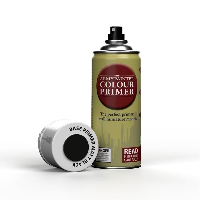 Colour Primer: Matt Black (400Ml)