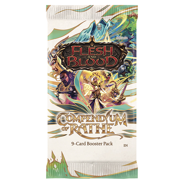 Flesh and Blood TCG: Compendium of Rathe Booster Pack