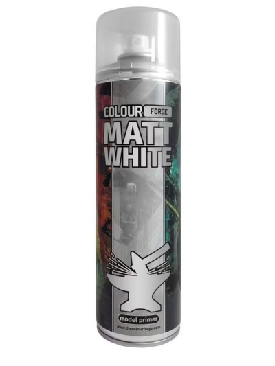 Colour Forge: Matt White Spray (500ml)