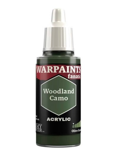 Warpaints Fanatic: Woodland Camo (18ml)