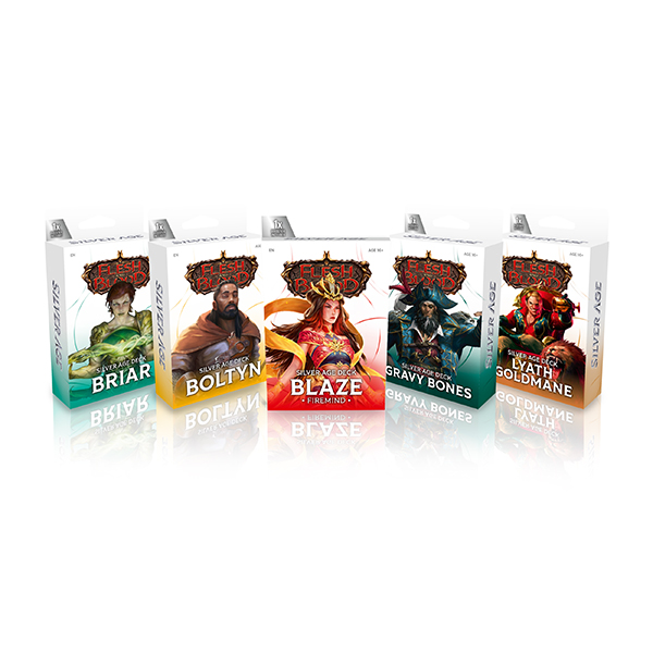 Flesh and Blood TCG: Silver Age Chapter 3 Deck - Blaze