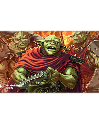 Ultra Pro: Magic: The Gathering Stitched Playmat - Commander Series #6 - Krenko, Mob Boss