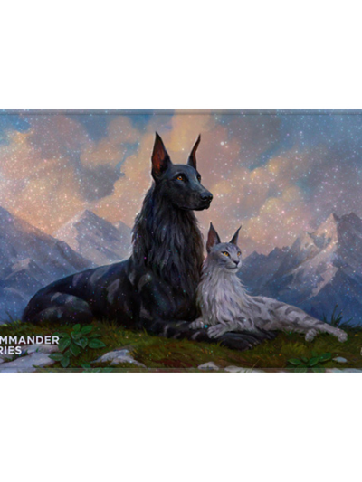 Ultra Pro: Magic: The Gathering Stitched Playmat - Commander Series #8 - Rin and Seri