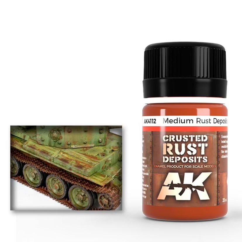 AK Interactive: Medium Rust Deposit - 35ml