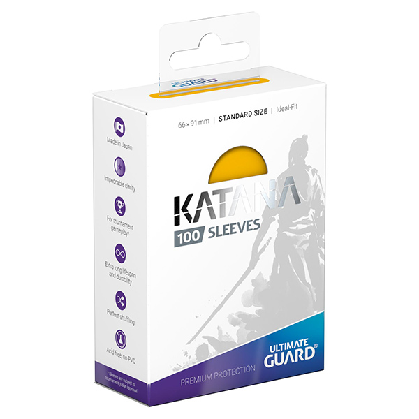 Katana Yellow Standard Sleeves (100)