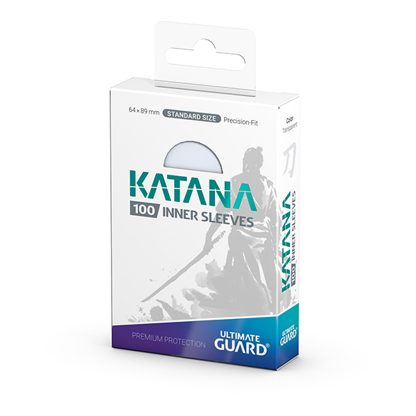 Katana Transparent Standard Inner Sleeves (100)