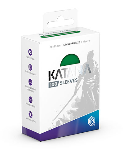 Katana Jade Garden Standard Sleeves (100)