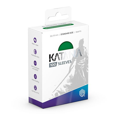 Katana Jade Garden Standard Sleeves (100)