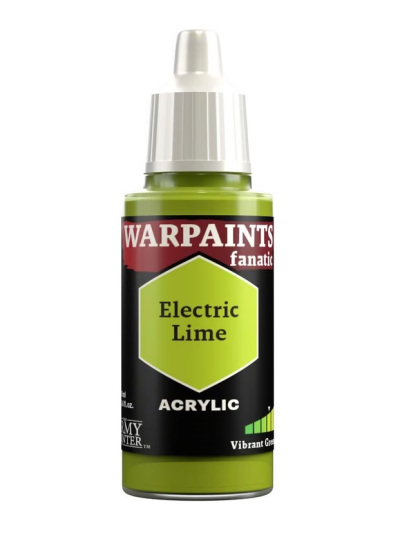 Warpaints Fanatic: Electric Lime (18ml) Paint