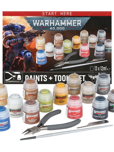 Warhammer 40,000: Paint + Tools Set Box